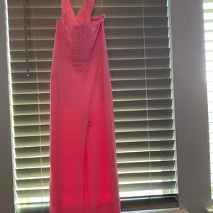 Elegant Pink Women's Dress